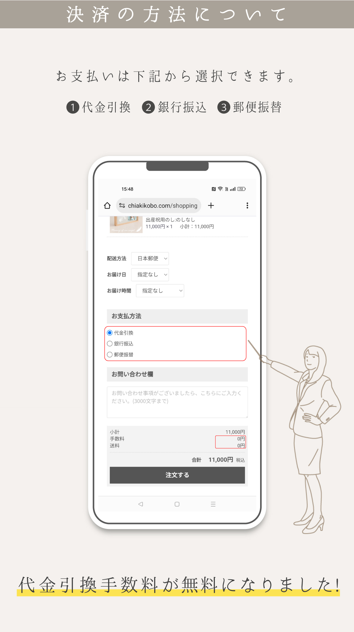 決済方法